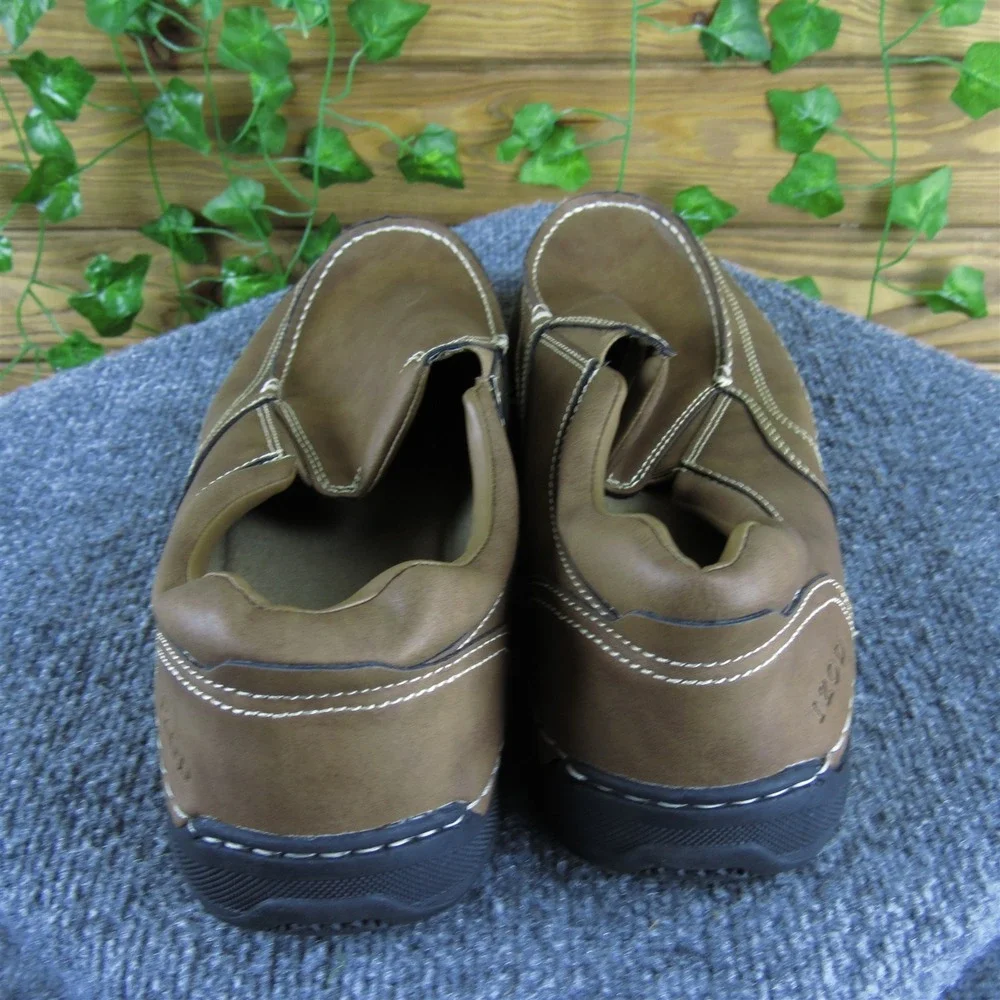 Izod Men Charlie Loafer Brown Synthetic Size 10.5 Medium Gently Used‎ 2025
